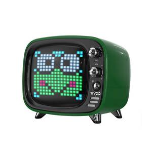 divoom/地纹 tivoo像素小电视蓝牙音箱tv大音量录音闹钟手机音响