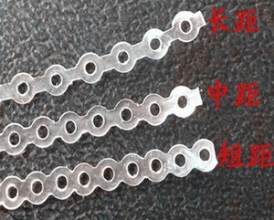 牙科矫正用透明橡皮链长距中距短距 旭飞链状橡皮链牵引圈 弹力线