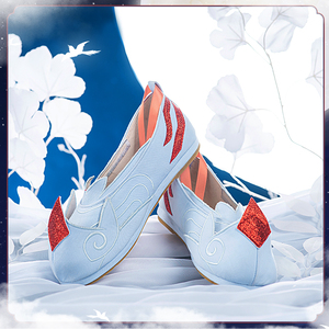 喵屋小铺王者荣耀cos道具情人节限嫦娥如梦令古风鞋cospaly女装