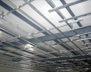 日本购轻钢k龙骨隔墙吊顶石膏板安装装修龙骨全套配件骨架u型龙骨