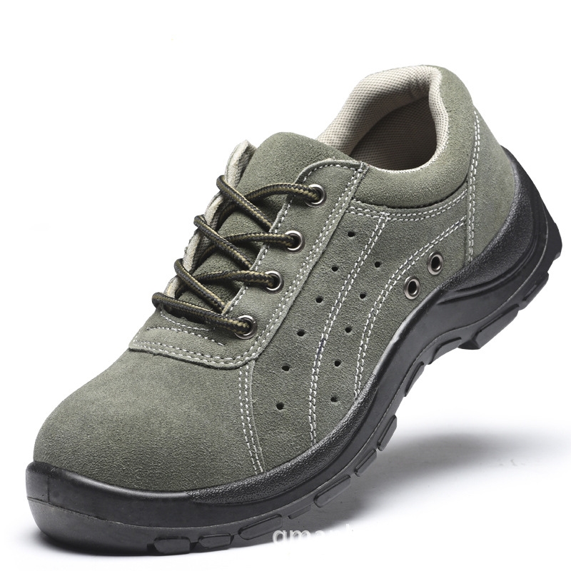 日本购环卫工人清洁工劳保鞋v防砸防刺穿缓震耐油污耐脏老保鞋耐