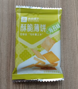 良品铺子酥脆薄饼干零食小吃休闲食品散装咸多口味小包装网红600g