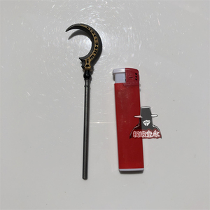 四骑士希曼武器配件月牙长矛匕首剑刀鞘盾牌6寸7寸可动兵人偶手办