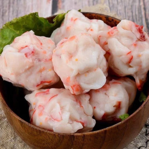 冰冻虾球冷冻虾丸袋装手工俄罗斯风味新鲜1000克火锅食材肉食生鲜