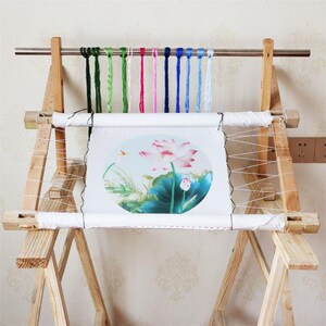 000人付款淘宝【全套绣架 绣凳 三脚架】苏绣工具全套diy材料推荐工具