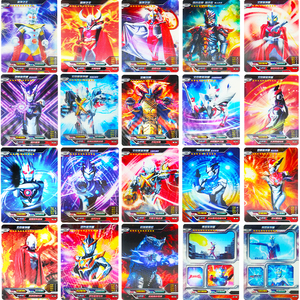 奥特曼卡片奥特六兄弟第五弹荣耀版3d赛罗泰迦电视hr单独挑选hr