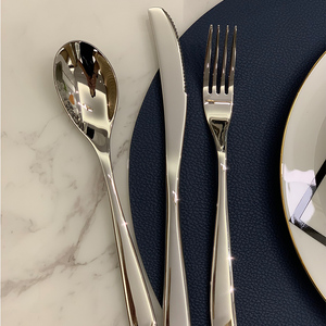 德国皇室 高端酒店西餐具刀叉勺304不锈钢欧式牛排三件餐家用套装