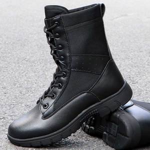 高帮军迷男超轻万里马作战靴透气战术靴女陆战靴春秋保安鞋子男士