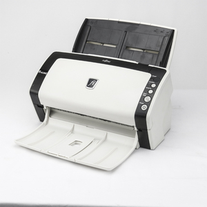 95成新 富士通fi6130z连续扫描仪发票出库单彩色双面a4纸扫描仪机