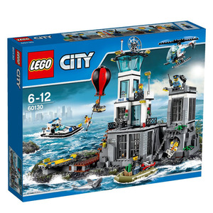 新款正品现货 乐高lego 60130 城市系列 警察局 监狱岛 积木玩具