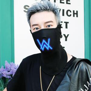 艾伦沃克faded同款面罩男alan walker韩版女学生护脖口罩骑行保暖