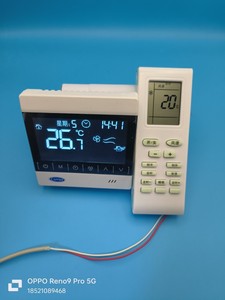 开利中央空调风机盘管温控器 控制面板液晶显示屏可定时促销