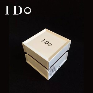 ido首饰包装盒婚礼钻戒指盒钢琴烤漆耳钉对戒盒项链收纳首饰礼盒