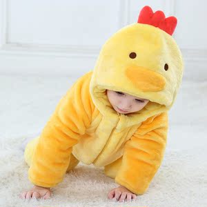 小孩小鸡连体衣