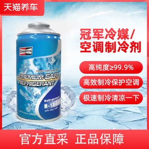 冠军汽车空调制冷剂r134a雪种冷媒无氟利昂制冷剂 新款