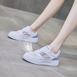 女鞋夏季休闲运动鞋夏季单网镂空小白鞋薄款网眼网洞板鞋显脚小的
