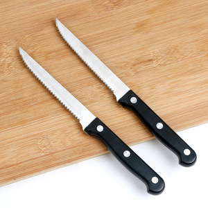 多唯加厚厨房面包刀不锈钢牛排刀锯齿刀西餐西式牛扒刀西餐刀具