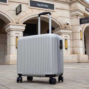 红谷拉杆箱复古18寸行李箱旅行箱男女小型便携密码箱行李箱皮箱子