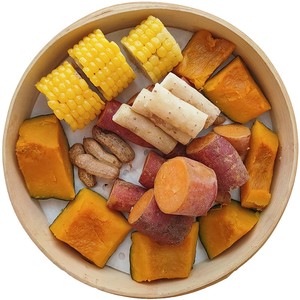 五谷丰登五谷杂粮粗粮冷冻半成品酒店食材饭店特色菜食材 蒸