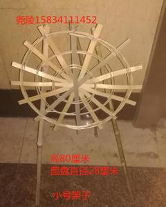 鲜花花圈架子圆形鲜花辅材三角架竹子鲜花制作工具清明白事花