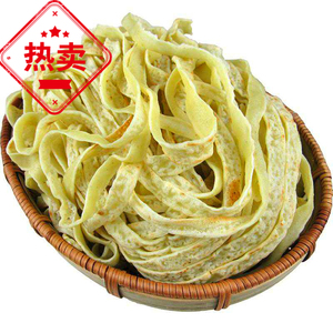 新鲜豆子湖北豆皮特产农家手工绿豆皮买2送1买4送2类推 1斤不包邮