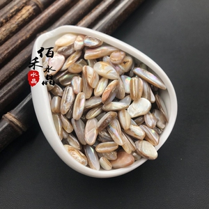 佰禾天然淡水贝壳碎石瓜子贝壳碎石鱼缸花盆造景铺垫石头家居装饰