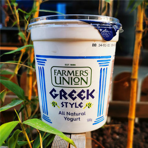 农夫联盟希腊风味酸奶无糖原味farmers union greek yogurt 500g