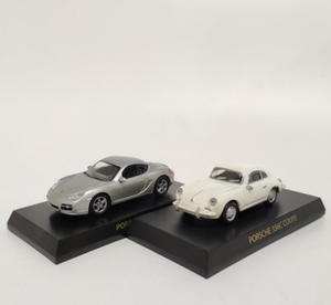 1:64京商kyosho保时捷porsche cayman s 356c coupe卡曼 跑车模型