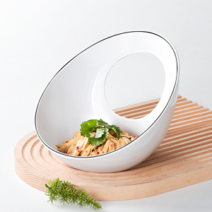 密胺餐具特色菜盘子商用酒店餐厅饭店创意餐盘菜盘仿瓷异形手提盘