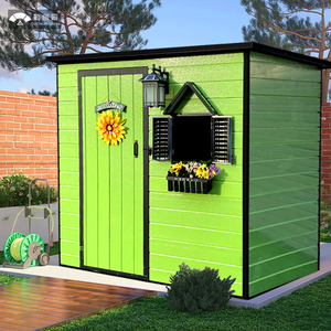 花园工具房户外庭院杂物房室外收纳储物间储物房院子简易房小房子