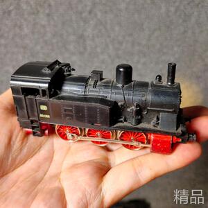 西洋古董德国马克林小火车头模型带马达老式蒸汽机模型摆件老物件