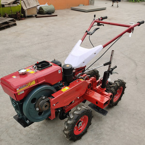 农用不伤蒜头四轮驱动大蒜收获机手推自走式汽油柴油四行挖蒜机