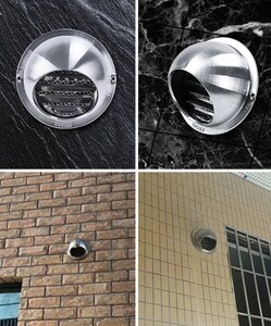 楼顶换气扇出风口出风口风帽通风机200mm油挡气口盖包头排楼房用