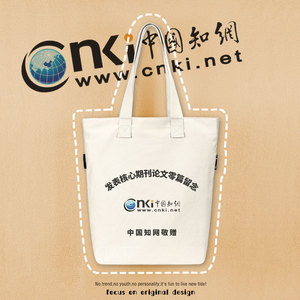 中国知网帆布包包发表sci纪念百篇零篇学术袋男女装书大容量学生