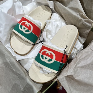 小v意大利正品gucci古奇男士拖鞋6/40 7/41 9/43码回国3周_阿里巴巴找