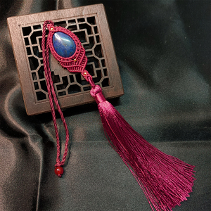 手工腊线编织饰品宸汐缘同款长生结古风流苏汉服配饰包包汽车挂件