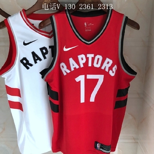 耐克nike nba猛龙队17号林书豪球衣复古正品篮球服老鹰篮网城市版