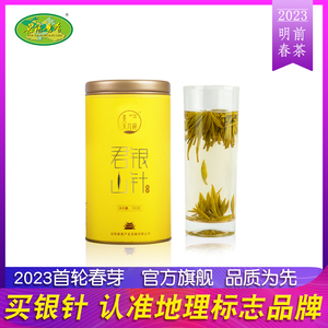 君山银针2024年新茶特级明前黄茶高档黄芽茶湖南岳阳特产100g