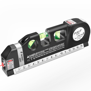 便携激光水平仪木工打线器水平珠卷尺直尺多功能十字一字投线仪