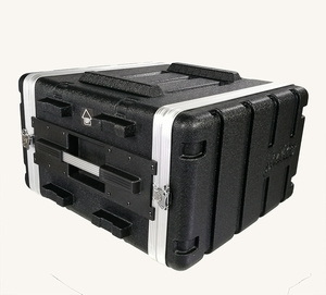 特价6U ABS塑料箱19寸宽话筒麦克风接收机音响周边工程航空箱机柜