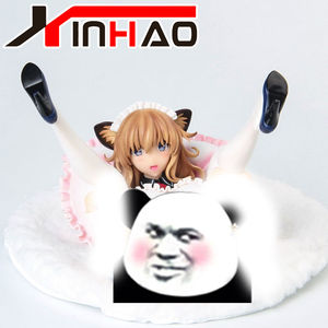 xinhao优质版 深崎暮人 猫柳桃 猫柳百百 茉茉 猫耳女仆手办摆件