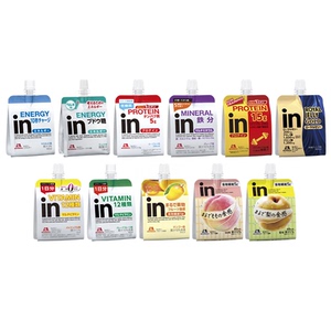 日本本土零食代购森永威德in补充维生素氨基酸吸吸乐能量可吸果冻