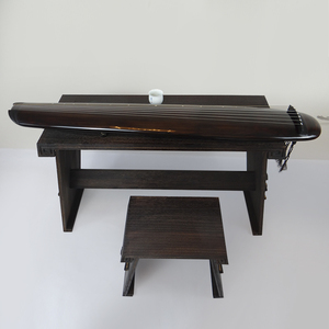 便携式可拆卸组装拼接扬州泡桐木古琴桌凳子