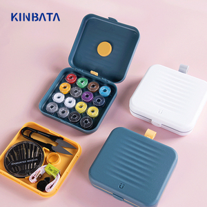 日本kinbata针线盒家用针线包套装缝补手缝多功能便携小型高档