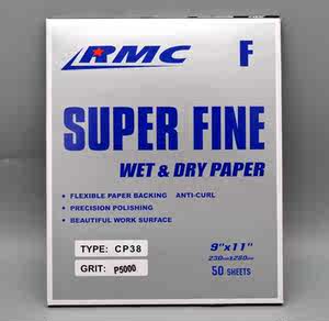 德国原装进口5000目日本理研rmc cp38进口水砂纸 抛光纸 研磨纸