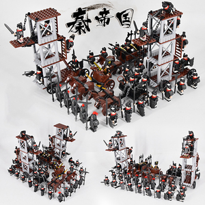 乐高积木人仔古代士兵军团三国演义秦国军队拼装兵马俑中国第三方