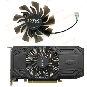 zotac/索泰gtx950-2gd5 gtx960-2gd5 itx雷霆版pa/pc显卡散热风扇