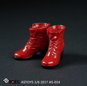 现货 ASTOYS 1/6兵人 AS012-015 复联 女巫 作战女鞋模型 四色