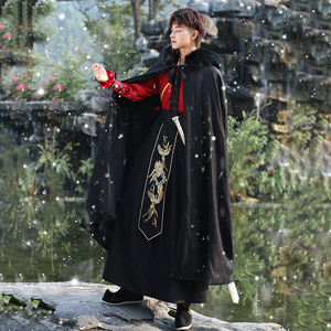 【汉服披风斗篷男冬装】汉服披风斗篷男冬装品牌,价格 - 阿里巴巴