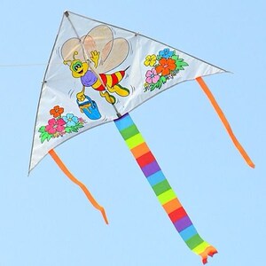 绘画风筝手绘涂鸦 线条风筝儿童手工风筝diy风筝自制制作材料包